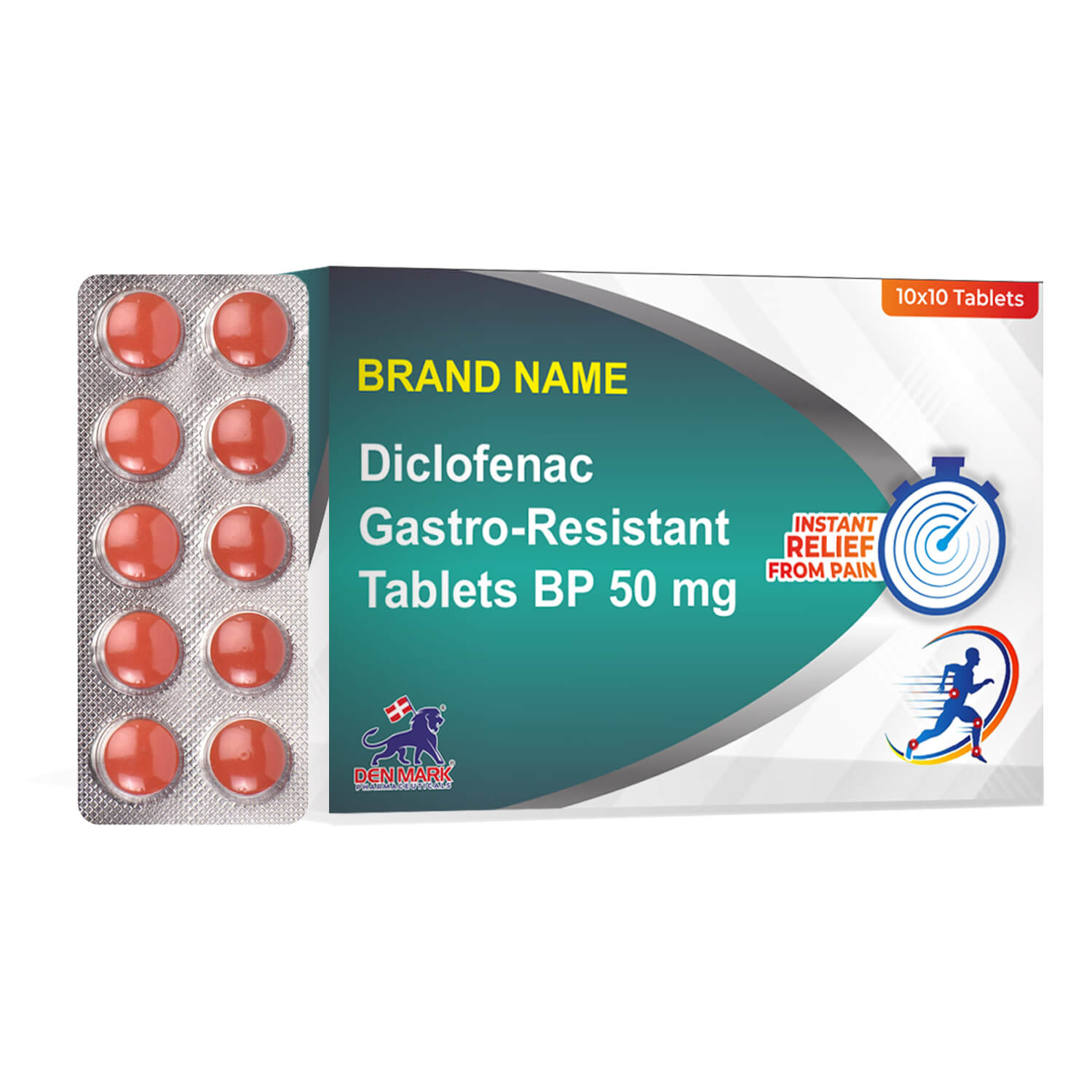 Diclofenac Gastro Resistant Tablets 50 mg
