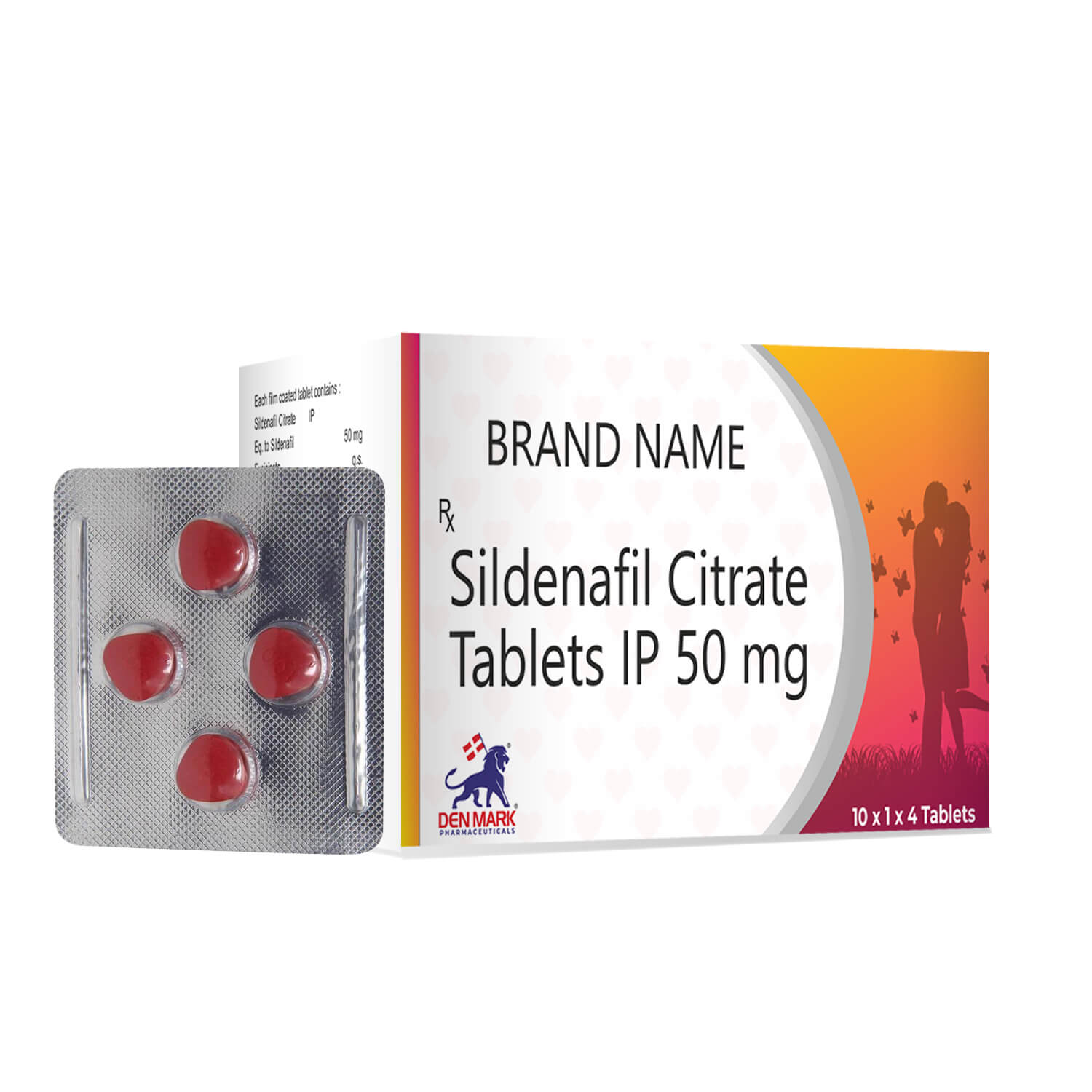 Sildenafil 50 mg Tablets
